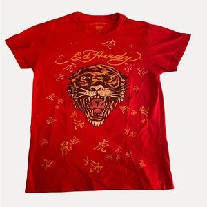 Ed Hardy baby tee, size M